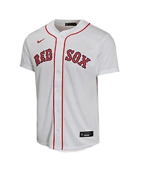 Nike Big Boys and Girls White Boston Red Sox Home Game Jersey
