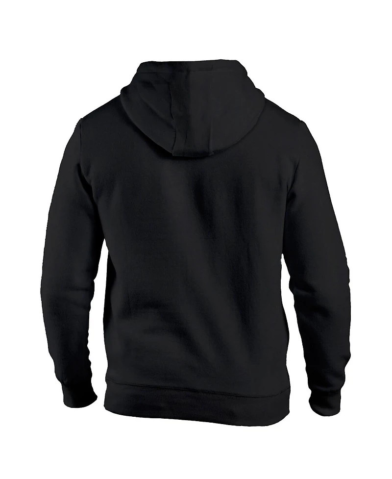 1863FC Men's Black Club America Retro Badge Pullover Hoodie