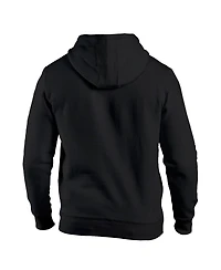 1863FC Men's Black Club America Retro Badge Pullover Hoodie