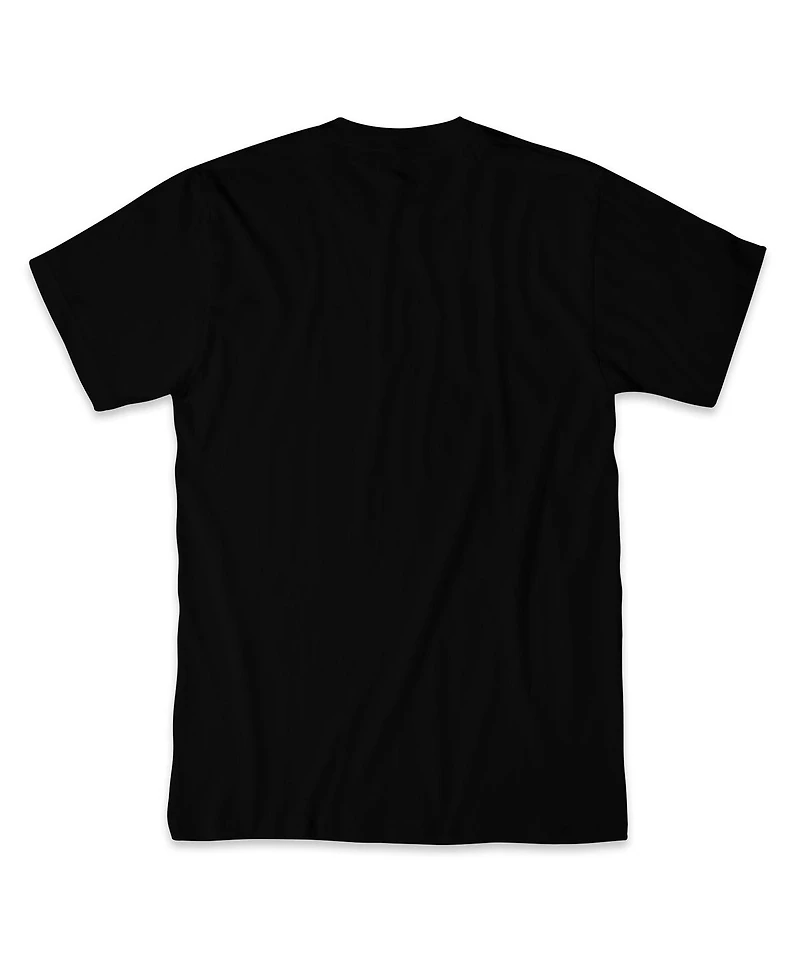 1863FC Men's Black Tampa Bay Rowdies Tapered Text T-Shirt