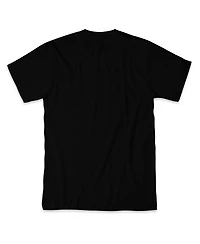 1863FC Men's Black Tampa Bay Rowdies Tapered Text T-Shirt