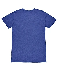 1863FC Men's Blue Chelsea Color Badge Vintage Tri-Blend T-Shirt