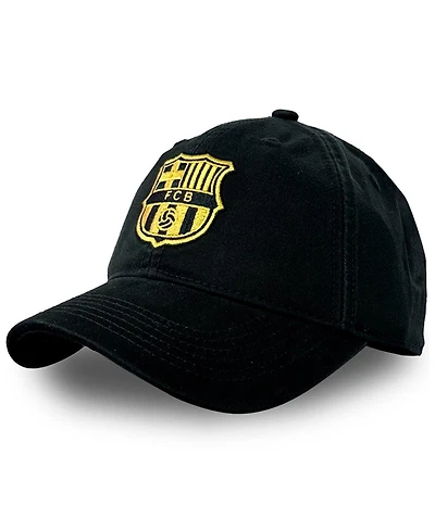 1863FC Men's Black Barcelona Classic Adjustable Hat