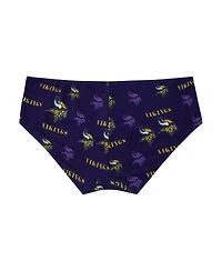 Concepts Sport Women's Purple Minnesota Vikings Mosaic Allover Print Knit Panty