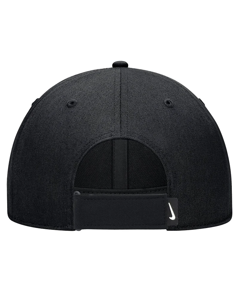 Nike Big Boys and Girls Black Team Usa Club Dri-fit Ripstop Adjustable Hat