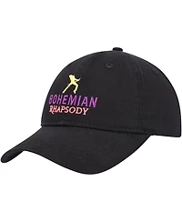 Bravado Men's and Women's Black Queen Bohemian Rhapsody Dad Adjustable Hat