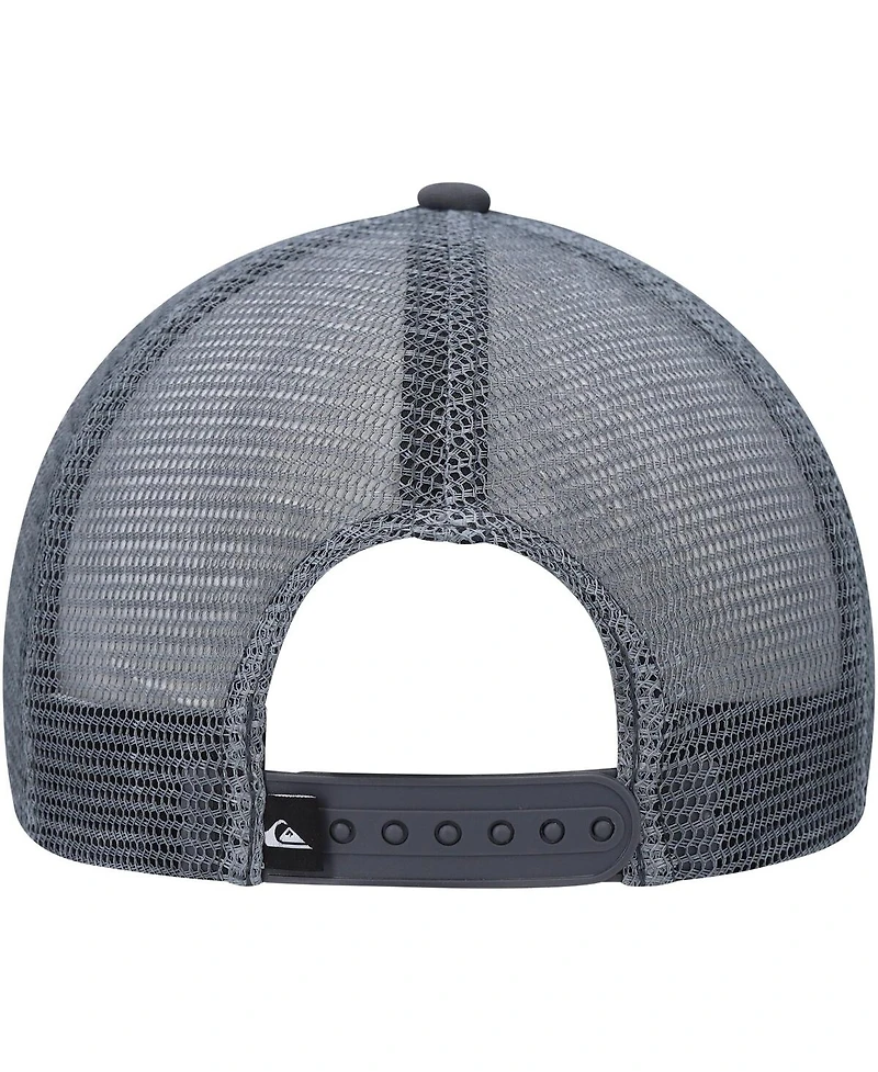 Quiksilver Big Boys and Girls Black Magpie Coop Trucker Snapback Hat