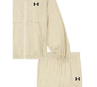 Under Armour Toddler and Little Girls 2-Piece Rival Aop Jacket Pants Set
