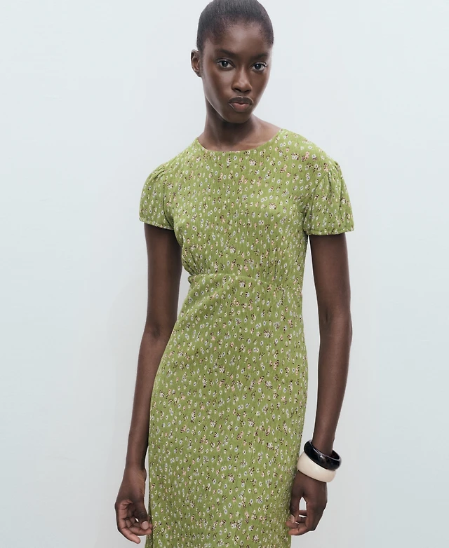 Mango Women's Floral Crochet Dress | MainPlace Mall