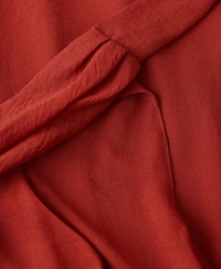 Mango Women's Bow Neck Long Dress