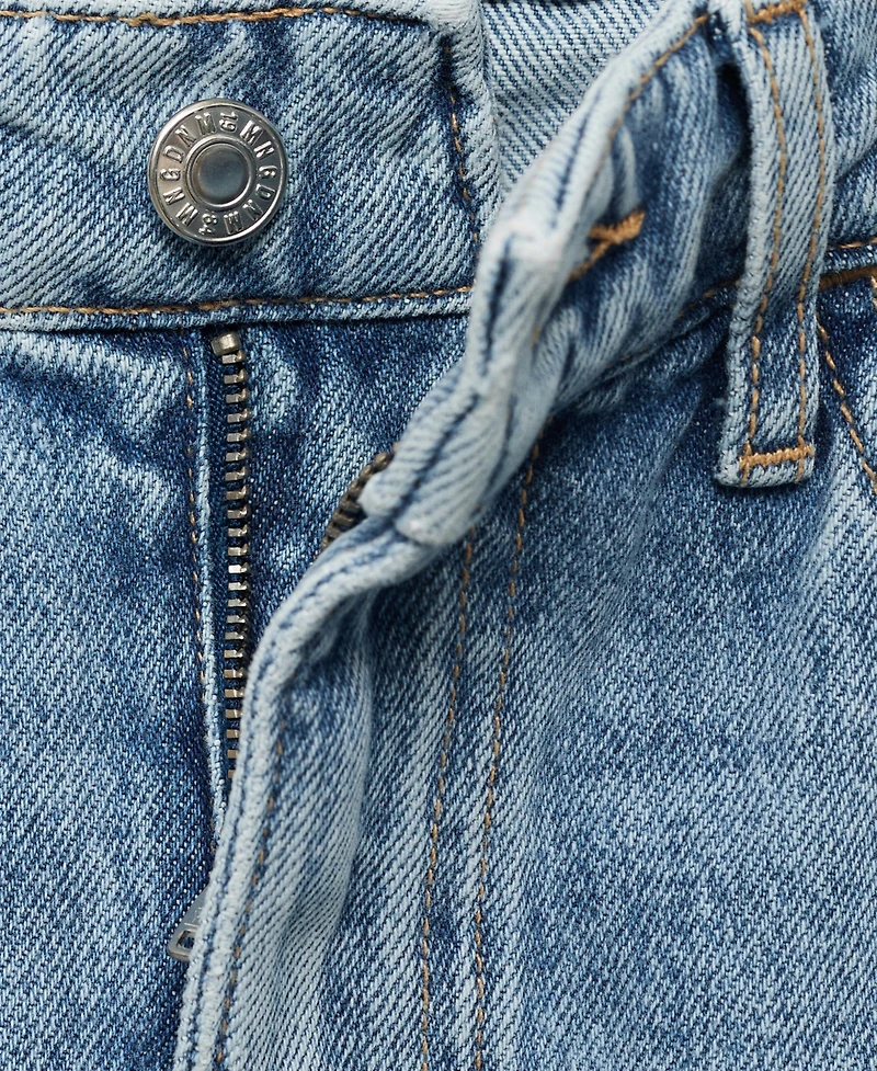 Mango Women's Matilda Medium-Rise Straight-Fit Jeans