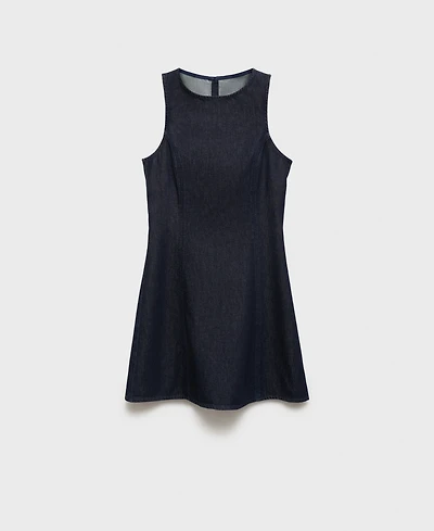 Mango Women's Short Denim Dress
