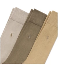 Polo Ralph Lauren Men's 3-Pk. Supersoft Dress Socks
