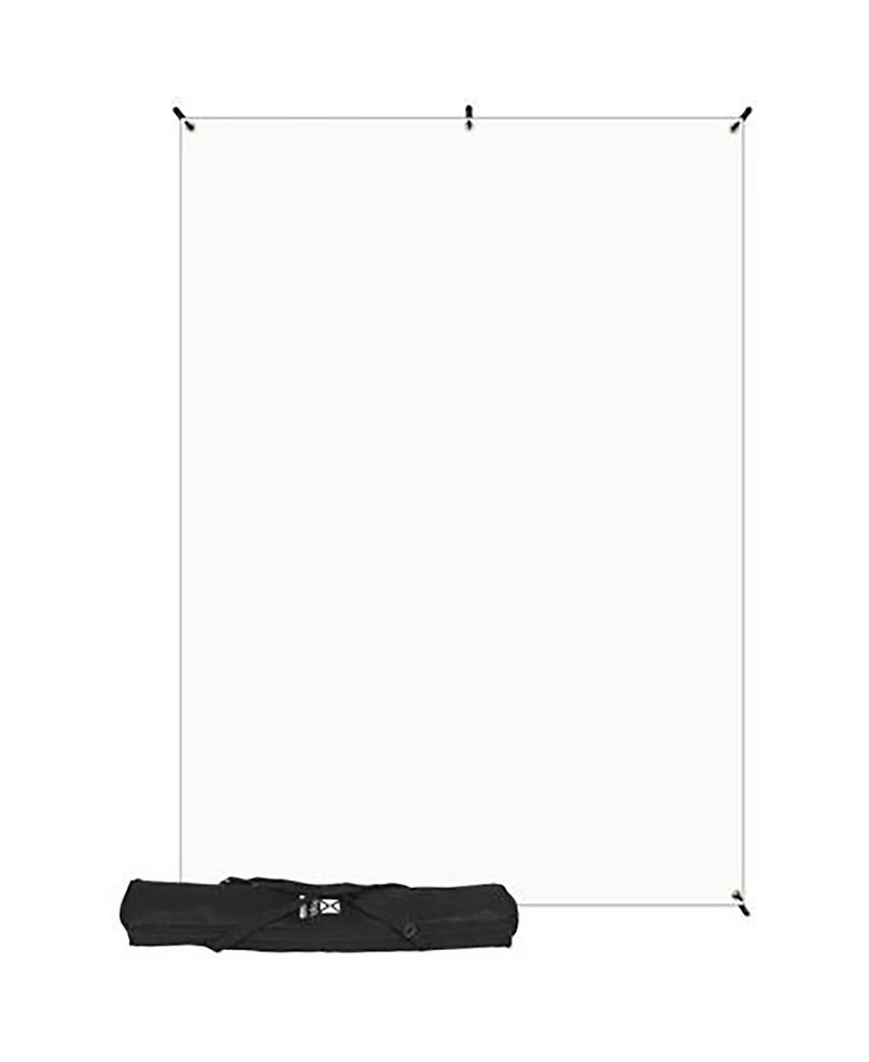 Westcott 5 x 7' White X-Drop Backdrop Kit, with X-Drop Stand and Travel Case