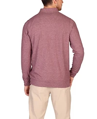 Tailorbyrd Brushed Melange Super Soft Quarter Zip
