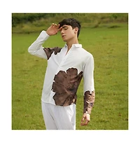 Campus Sutra Men's Primrose Flora Shirt