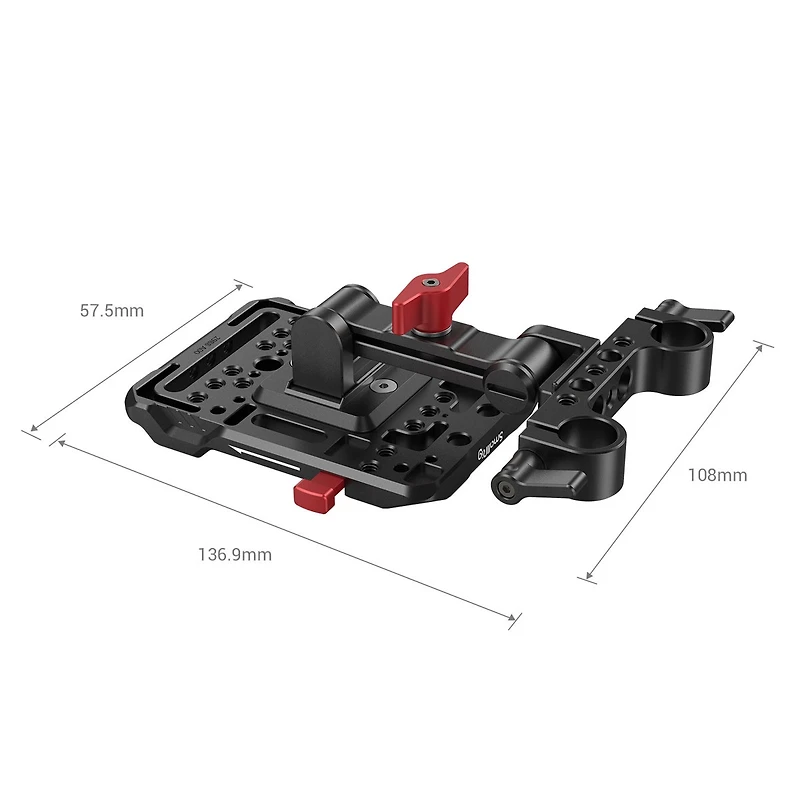SmallRig V-Mount Battery Plate with Adjustable Arm