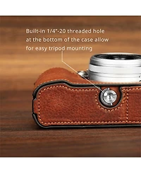 SmallRig SmallRig Leather Half Case Kit for Fujifilm X100VI (Brown) 4699