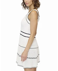 Central Park West Women's Emanuel Nautical Stripe Mini Dress