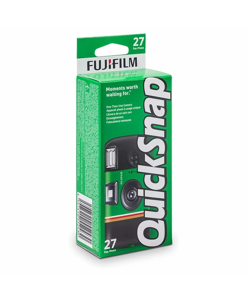 Fujifilm QuickSnap Flash 400 35mm Single-Use Disposable Camera with Flash, 27 Exposures