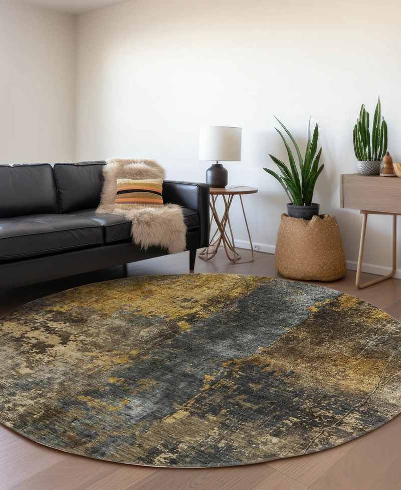 Dalyn Nouveau Washable NV12 8'x8' Round Area Rug