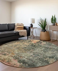 Dalyn Nouveau Washable NV22 8'x8' Round Area Rug