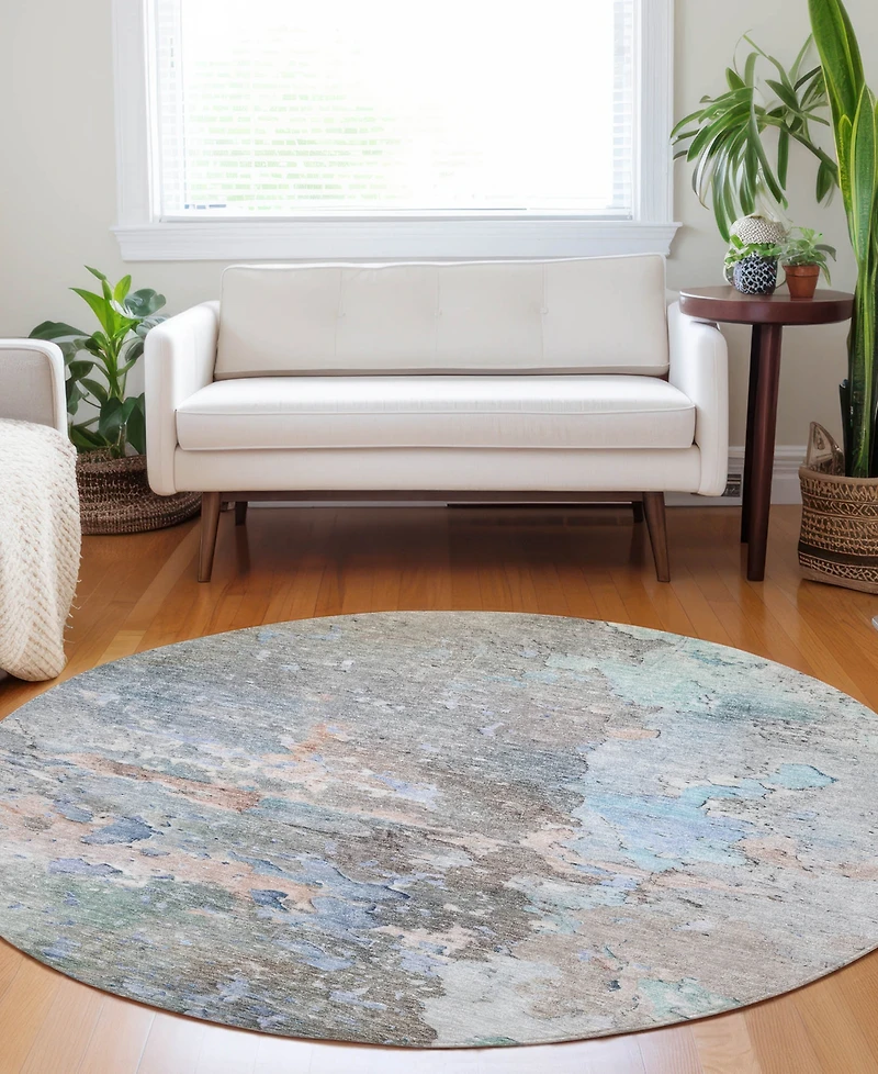 Dalyn Ravenna Washable RN3 8'x8' Round Area Rug