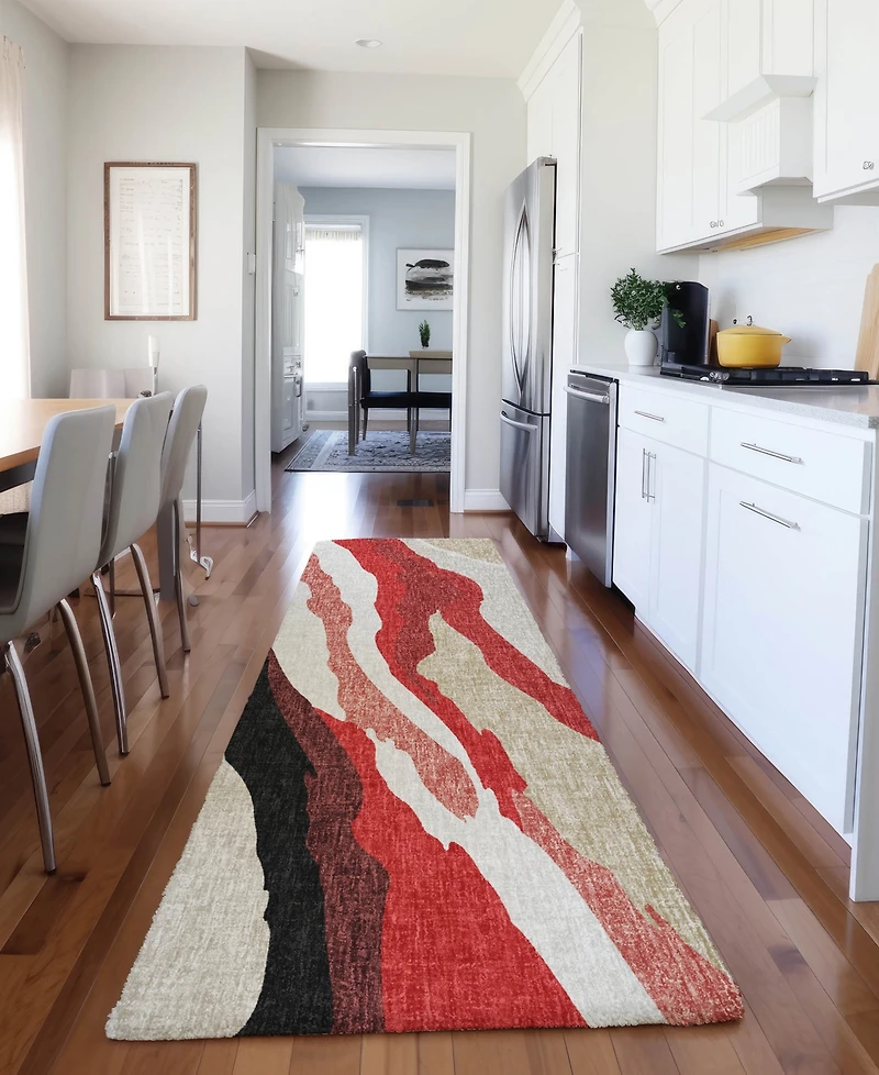 Dalyn Lorenzo Washable LN4 2'3"x7'6" Runner Area Rug