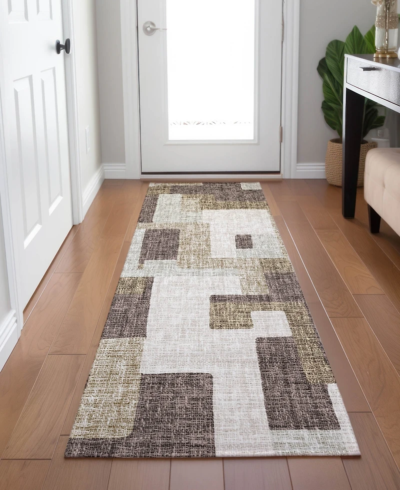 Dalyn Portico Washable PO3 2'3"x7'6" Runner Area Rug