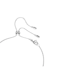 Swarovski Mesmera Rhodium Plated Earrings and Necklace Set