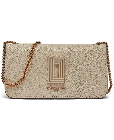 Karl Lagerfeld Paris Kosette Patent Shoulder
