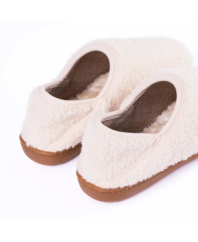 Minnetonka Women's Packaway Fabric Slipper Collabsible Heel