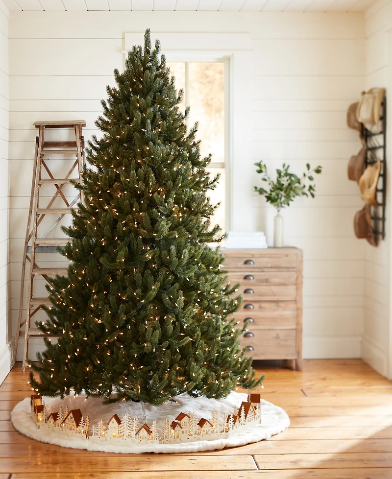 Balsam Hill 9' Pre-Lit Vermont White Spruce Ledc Artificial Christmas Tree