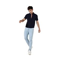 Campus Sutra Men's Black Solid Casual Shirt