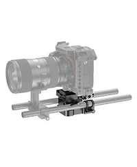 SmallRig Universal 15mm Rail Support System Baseplate with Thumb-Lever Locks