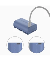 SmallRig Lp-E6NH 17.28Wh 7.2V 2400mAh Usb-c Rechargeable Lithium-Ion Battery for Canon Camera