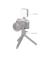 SmallRig SmallRig Wooden L-Shape Grip for Fujifilm X-T50, Charcoal Silver