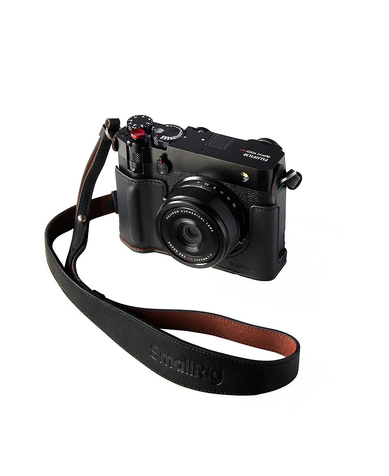 SmallRig Leather Half Camera Case for Fujifilm GFX100RF, Black