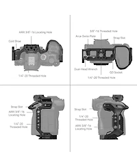 SmallRig Black Mamba Full Camera Cage for Canon Eos R6 Mark Ii