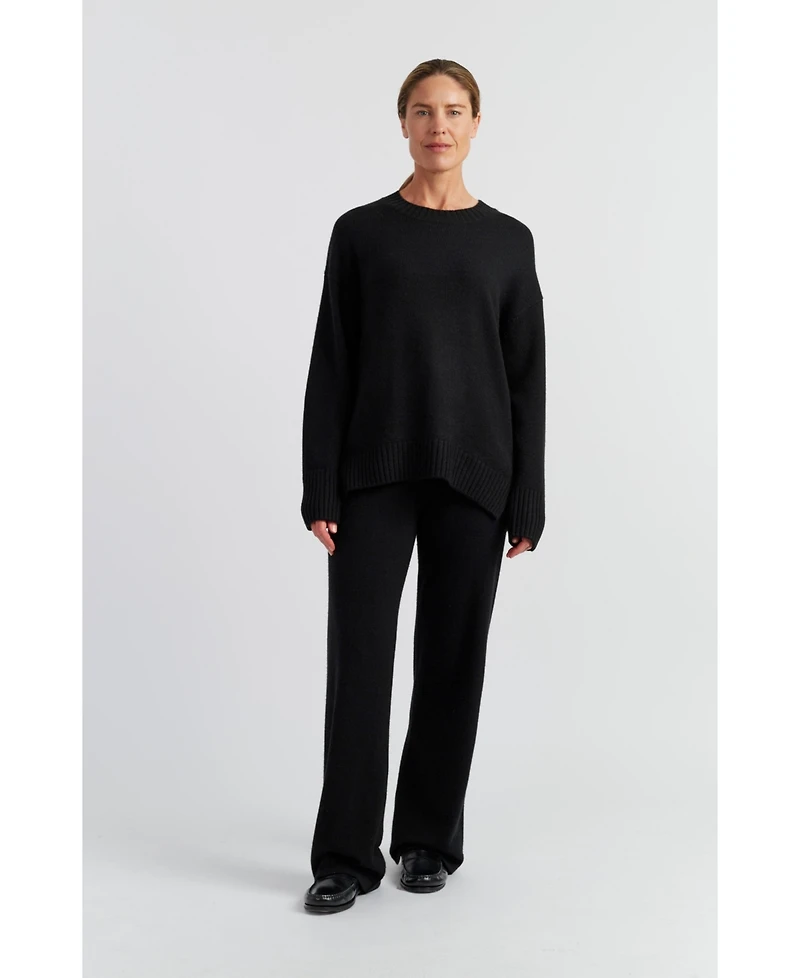 Chinti & Parker Women's Pure Cashmere Crew Neck Sweater