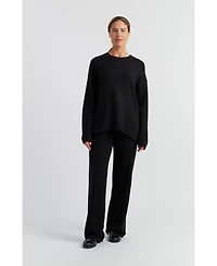 Chinti & Parker Women's Pure Cashmere Crew Neck Sweater