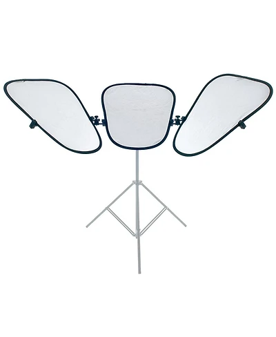Manfrotto Triflector Mkii Reflector Panels, Silver/White