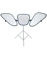 Manfrotto Triflector Mkii Reflector Panels, Silver/White