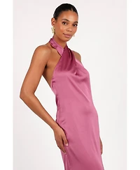 Petal and Pup Women's Mila Halterneck Maxi Dress