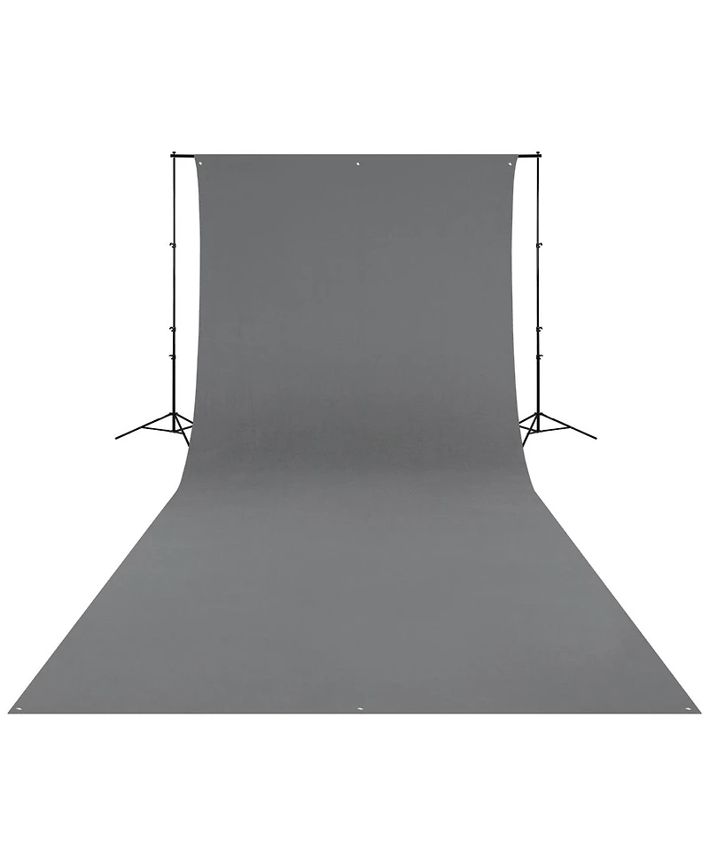 Westcott 9' x 20' Neutral Gray Wrinkle Resistant Backdrop