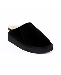 Minnetonka Women's Coze Around Clog Suede Slippers
