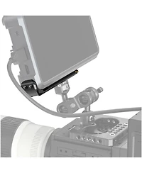 SmallRig Mounting Plate with Nato Rail for Atomos Shogun 7