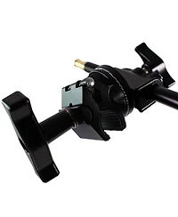 Savage 40" Stainless Steel Chrome/Black Grip Arm with Gobo Clamps