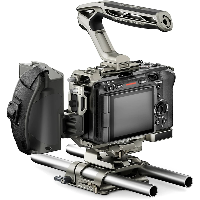 Tilta Full Camera Cage Pro Kit for Sony FX3 & FX30 V2, Titanium Gray