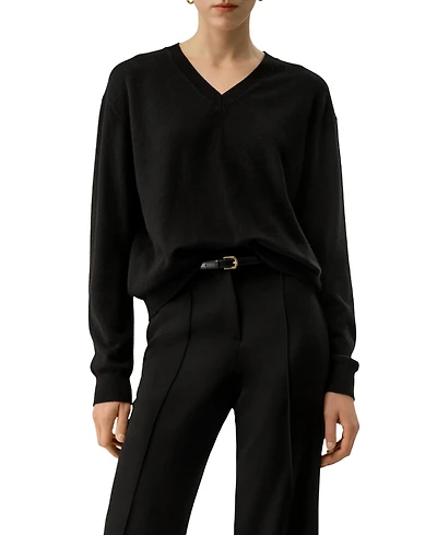 Lilysilk V-Neck Baby Cashmere Sweater